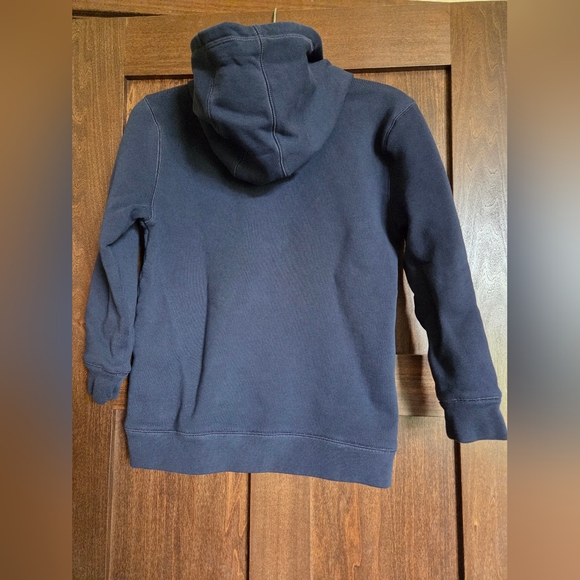 Carhartt Youth Blue and Red Sweatshirt Hoodie - Picture 3 of 7